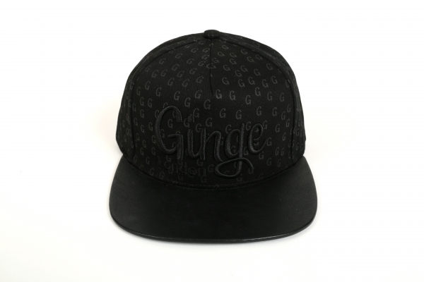 Ginge London All Black Strapback