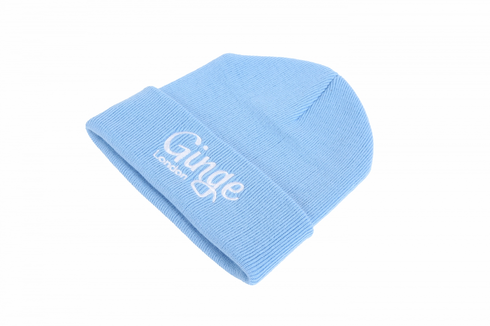 Ginge London Baby Blue Beanie Beanies
