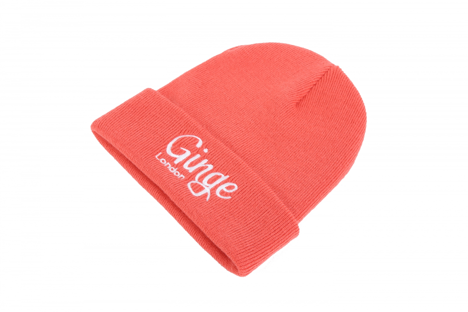 Ginge London Exclusive Coral Beanie Beanies