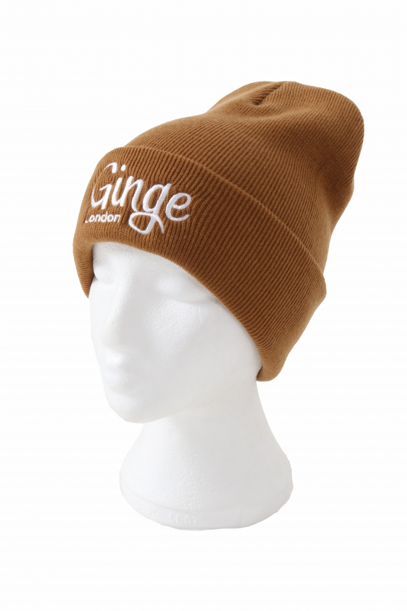 Ginge London Caramel Beanie Beanies